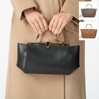 ザンケッティ ハンドバッグ 3WAY グレー レディース ZANCHETTI 20AM 