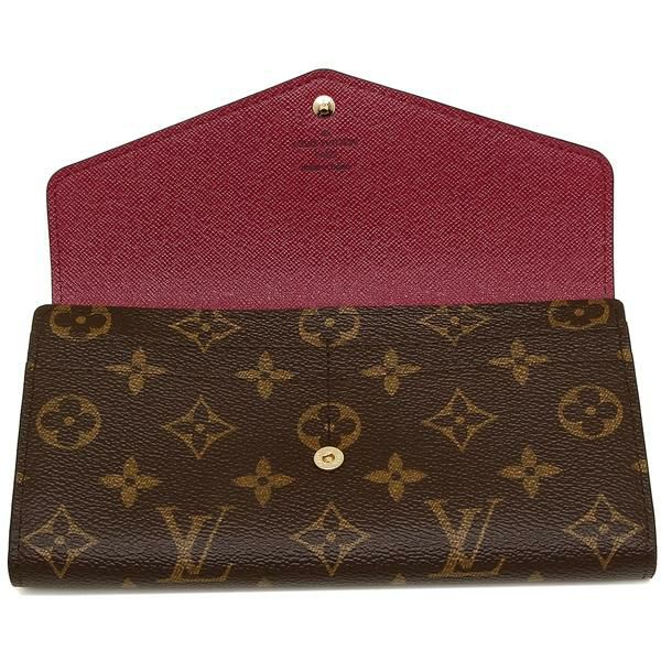 ルイヴィトン 長財布 レディース LOUIS VUITTON M62234 ブラウン