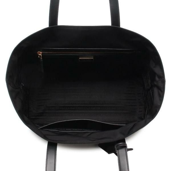 プラダ トートバッグ リナイロン ブラック レディース PRADA 1BG555