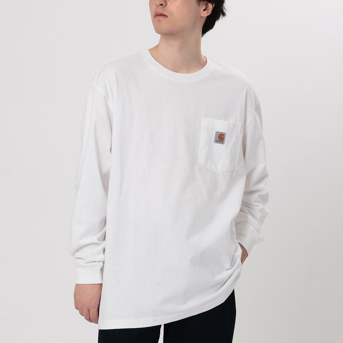カーハート Tシャツ カットソー ヘビーウエイトロングスリーブポケット