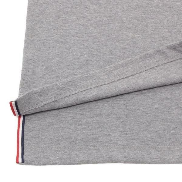 トムブラウン Tシャツ カットソー ショートスリーブT グレー メンズ
