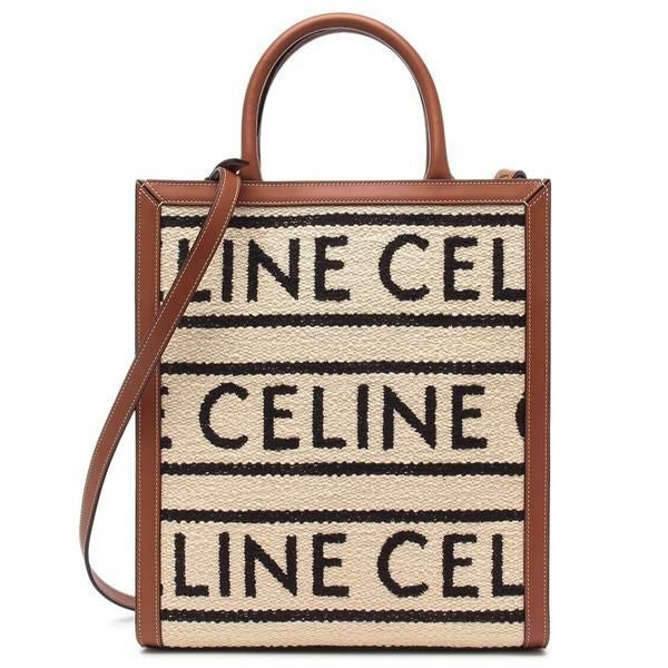 CELINE ロゴバッグ セリーヌ ハンドバッグ ショルダーバッグ スモール バーティカル ロゴ