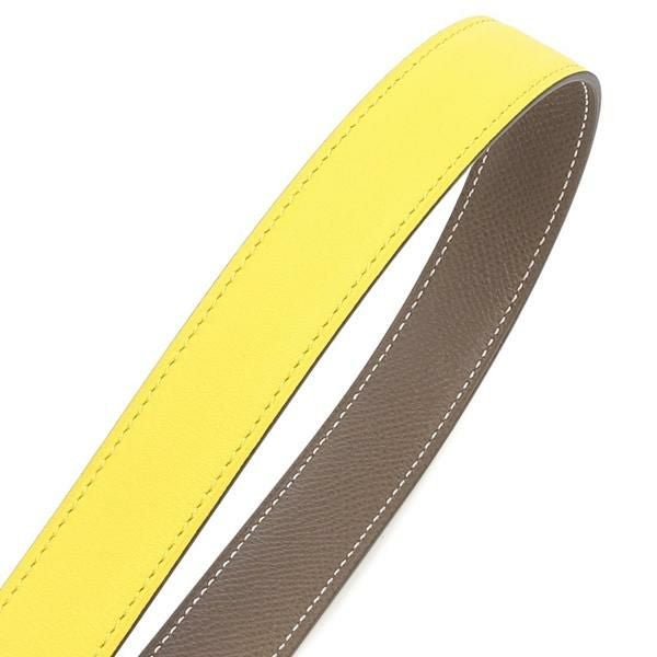 エルメス ベルト コンスタンスベルト 24mm リバーシブル イエロー