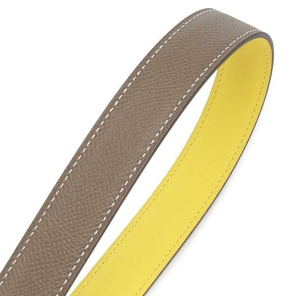 エルメス ベルト コンスタンスベルト 24mm リバーシブル イエロー