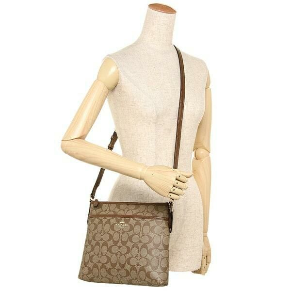 コーチ ショルダーバッグ シグネチャー ブラウン レディース COACH F29210 詳細画像