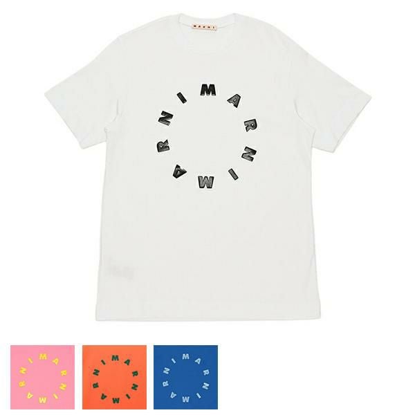 MARNI  Tシャツ 14α MARNI マルニ｜Mohair Patch Logo T-shirt マルニ モヘアロゴパッチ T