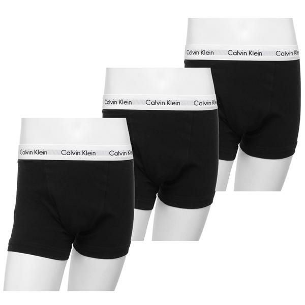 カルバンクライン インナー ボクサーパンツ 3Pセット ブラック メンズ