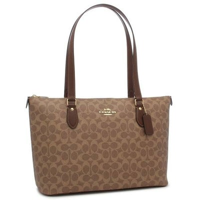 コーチ トートバッグ シグネチャー ブラウン レディース COACH F79609 