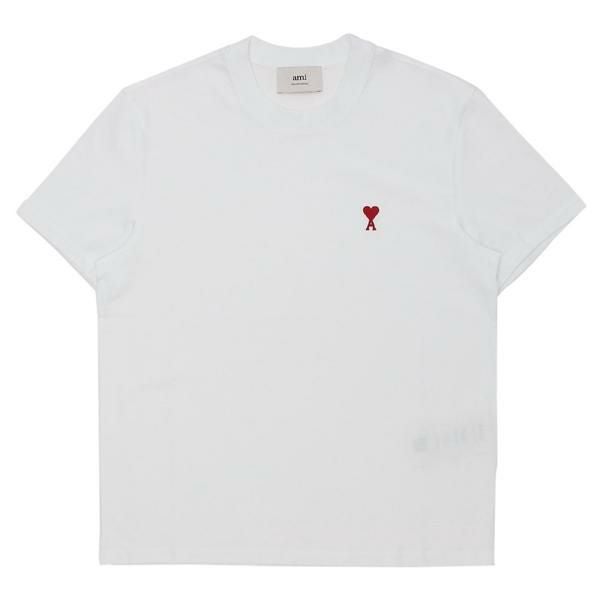 アミパリス Tシャツ カットソー アミ ドゥ クール ホワイト メンズ
