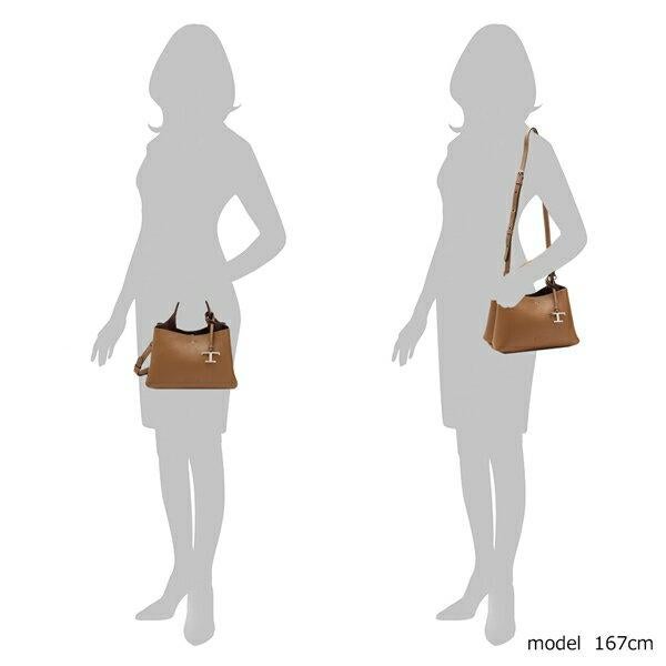 トッズ ハンドバッグ ショルダーバッグ Tタイムレス マイクロ 2WAY