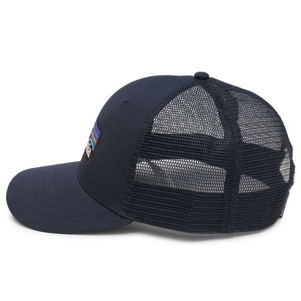 パタゴニア キャップ P-6ロゴ トラッカーハット メッシュCAP ネイビー