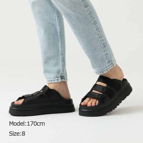 UGG アグ 厚底 スライド サンダル ゴールデングロー スライド