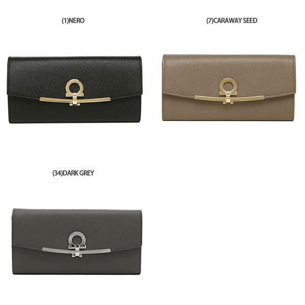 フェラガモ 長財布 ガンチーノクリップ レディース Salvatore Ferragamo 22D150 詳細画像