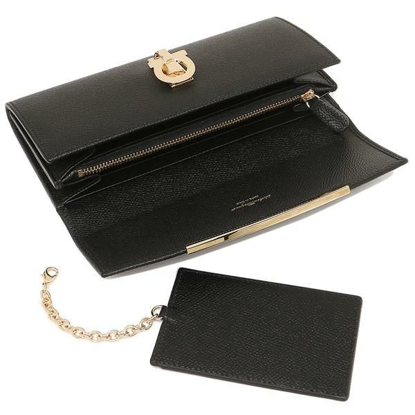 フェラガモ 長財布 ガンチーノクリップ レディース FERRAGAMO 22D150