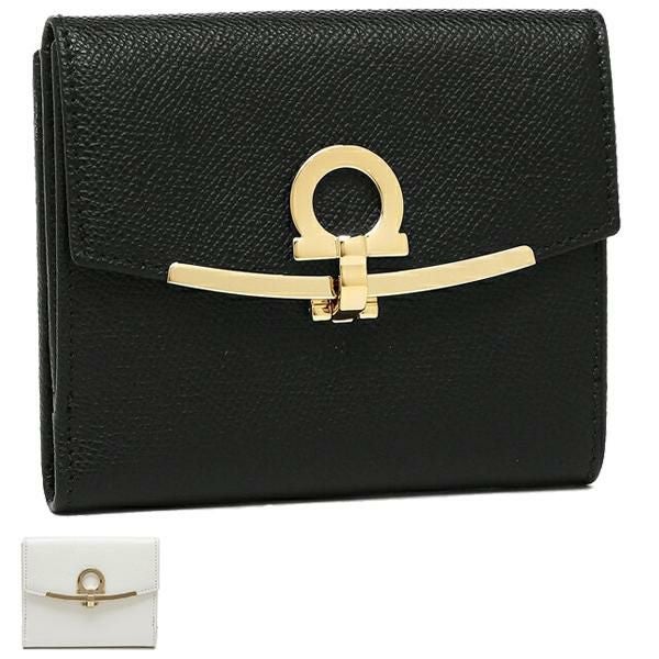 223 極上美品 Ferragamo サルバトーレフェラガモ 2つ折り財布 FERRAGAMO フェラガモ 二つ折り財布・三つ折り財布(財布)｜海外
