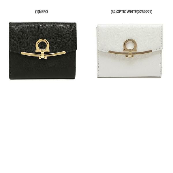 フェラガモ 二つ折り財布 ガンチーノクリップ レディース Salvatore Ferragamo 22C877 詳細画像