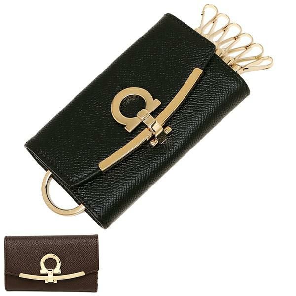 フェラガモ キーケース ガンチーノクリップ レディース FERRAGAMO