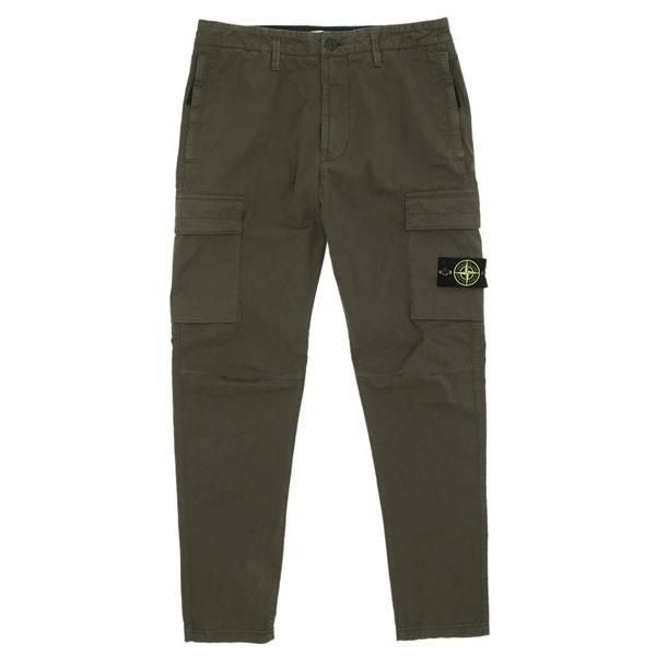 ストーンアイランド パンツ ブラック メンズ STONE ISLAND 8115337F6