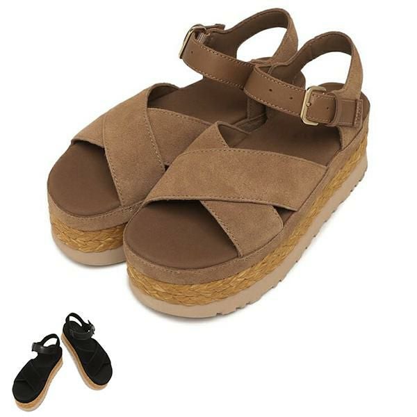 UGG アグ 厚底 サンダル ゴールデンスター ストラップ