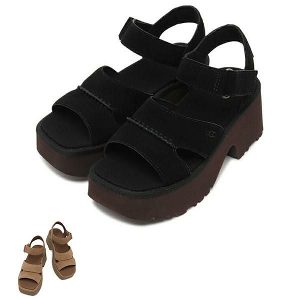 UGG アグ 厚底 サンダル ニューハイツアンクルストラップ レディース