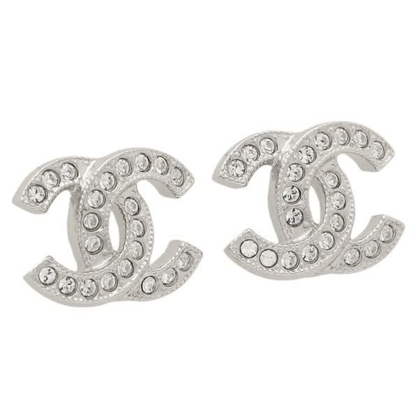 シャネル ピアス ココマーク CCマーク シルバー レディース CHANEL