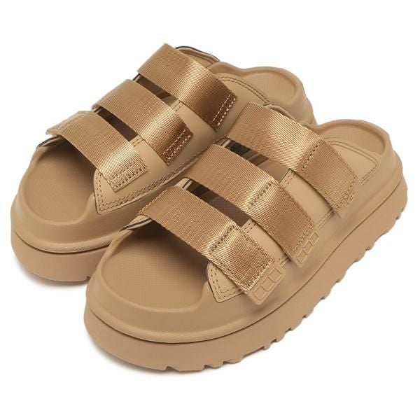 UGG アグ 厚底 サンダル ニューハイツアンクルストラップ ブラウン