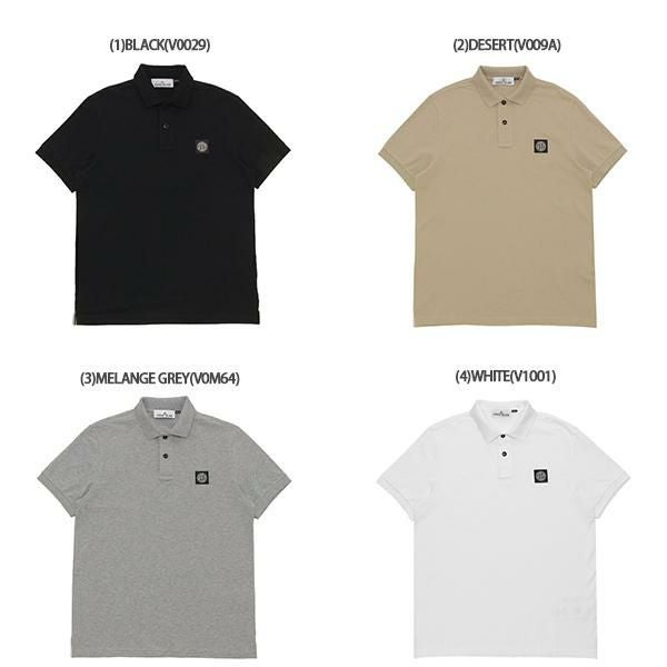 ストーンアイランド Tシャツ カットソー Compassパッチ ポロシャツ