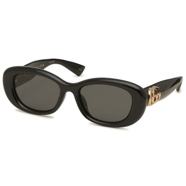 グッチ GUCCI サングラス GGマーモント プラスチック ブラック ゴールド ユニセックス 送料無料【中古】 e61548a C (やや傷や汚れあり)】グッチ GUCCI サングラス GGマーモント