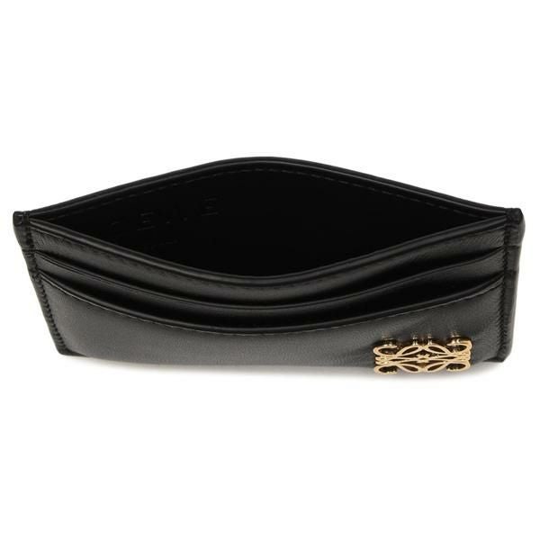 ロエベ カードケース アナグラム パファー ブラック レディース LOEWE