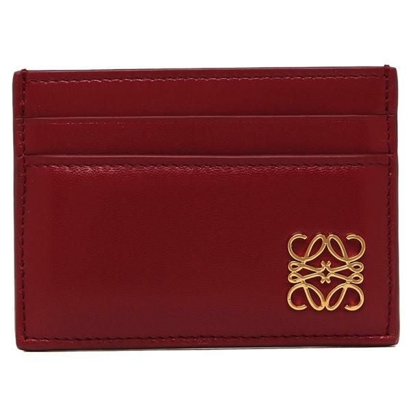 ロエベ カードケース アナグラム パファー レッド レディース LOEWE