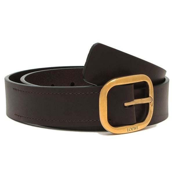 ロエベ ベルト ラウンドソフト ブラウン レディース LOEWE E619Z20X65