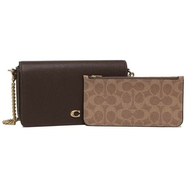 COACH コーチ ショルダーバッグ ESSENTIAL エッセンシャル ブラウン