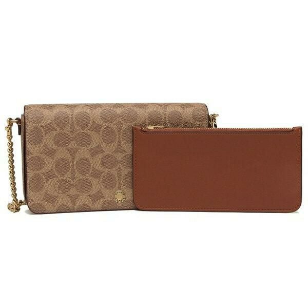 COACH コーチ ショルダーバッグ SIGNATURE シグネチャー ベージュ