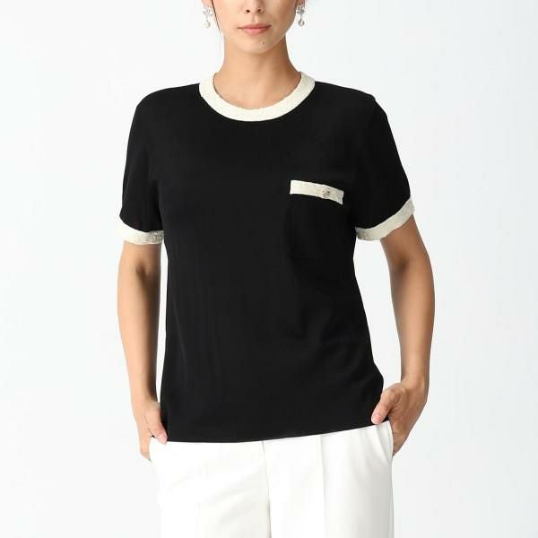 シャネル ニット セーター Tシャツ カットソー CCマーク ココマーク