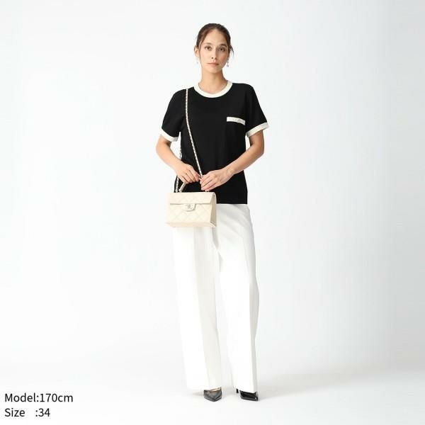シャネル ニット セーター Tシャツ カットソー CCマーク ココマーク