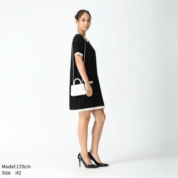 シャネル ワンピース CCマーク ココマーク ブラック レディース CHANEL