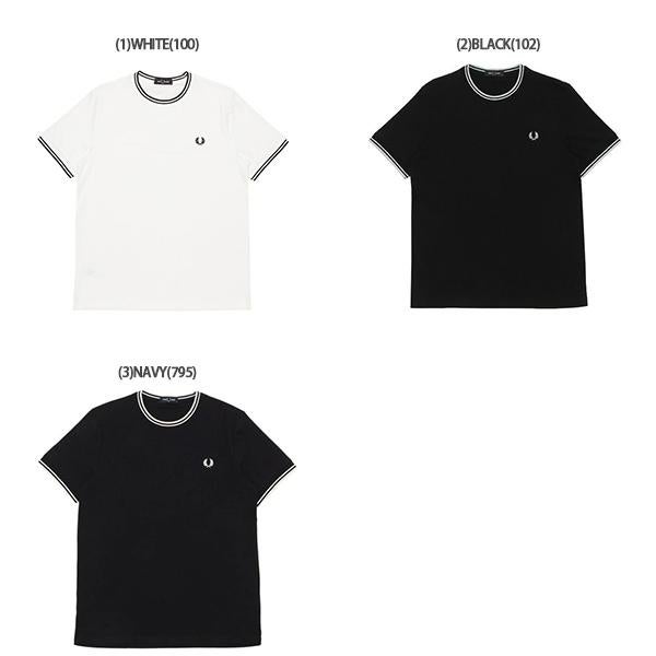 フレッドペリー Tシャツ カットソー ツイン ティップTシャツ クルー