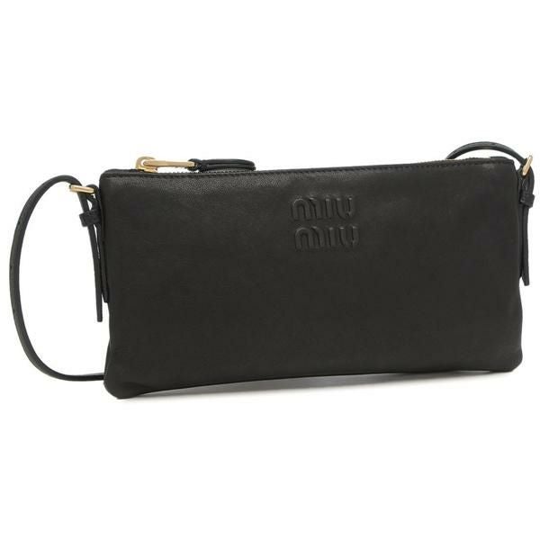 ミュウミュウ ショルダーバッグ ミニバッグ ブラック レディース MIU