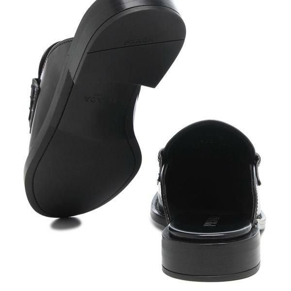 プラダ サンダル ミュール ブラック レディース PRADA 1D030O 055