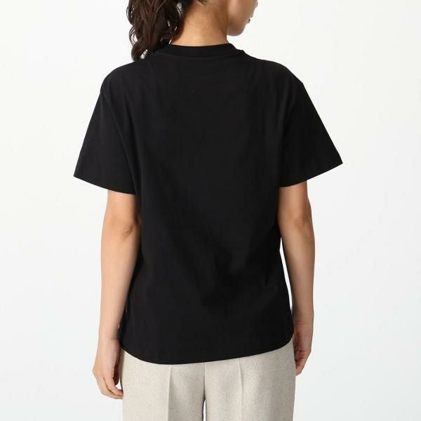 ジルサンダー Tシャツ カットソー オーガニックコットン ブラック