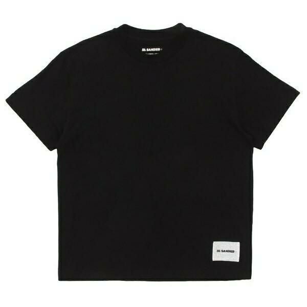 ジルサンダー Tシャツ カットソー オーガニックコットン ブラック