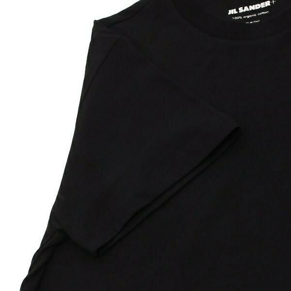 ジルサンダー Tシャツ カットソー オーガニックコットン ブラック
