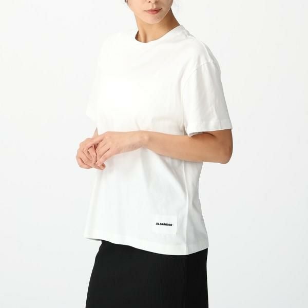 ジルサンダー Tシャツ カットソー オーガニックコットン レディース