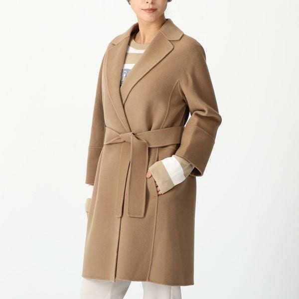 マックスマーラ コート アロナ S MAX MARA ピュアヴァージンウール