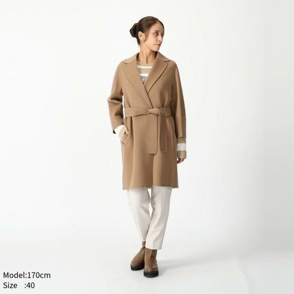 マックスマーラ コート アロナ S MAX MARA ピュアヴァージンウール