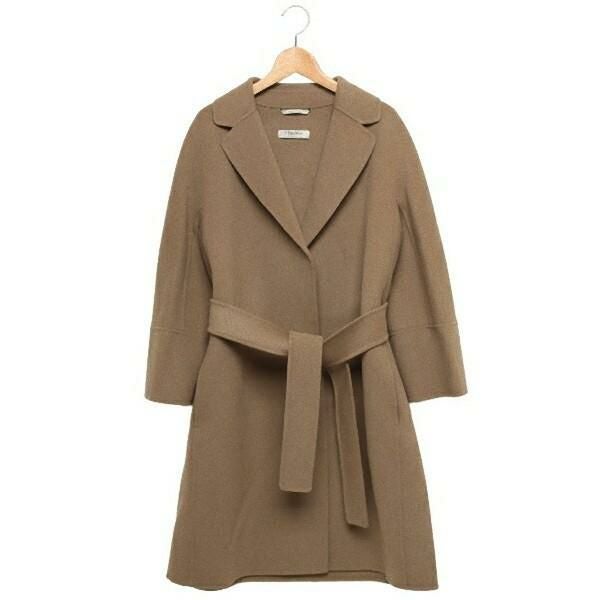 マックスマーラ コート アロナ S MAX MARA ピュアヴァージンウール