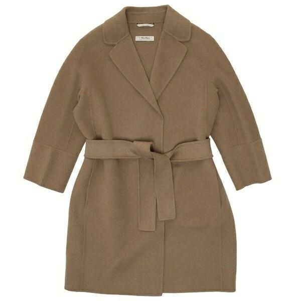 マックスマーラ コート アロナ S MAX MARA ピュアヴァージンウール
