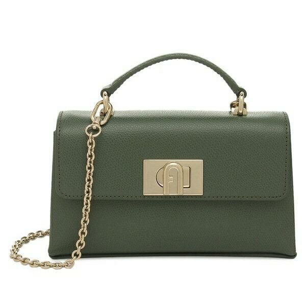 4美品★FURLAフルラ★ファーチャーム付2Way本革ショルダーバッグ★カーキ 000000187140-05.jpg?size=l&w=