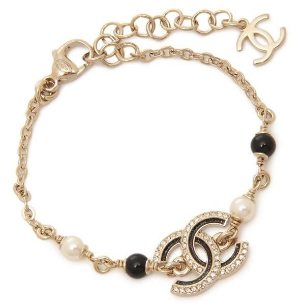 シャネル ブレスレット バングル ココマーク CCロゴ シルバー