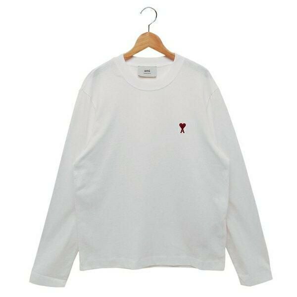 アミパリス Tシャツ カットソー アミ ドゥ クール ホワイト メンズ